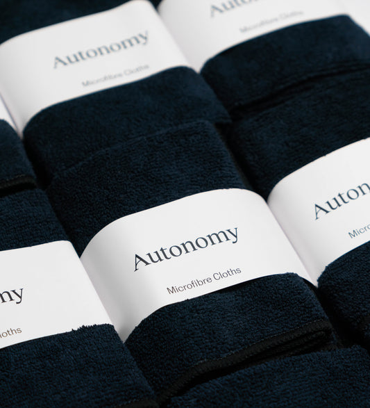 autonomy microfibre cloths pictured